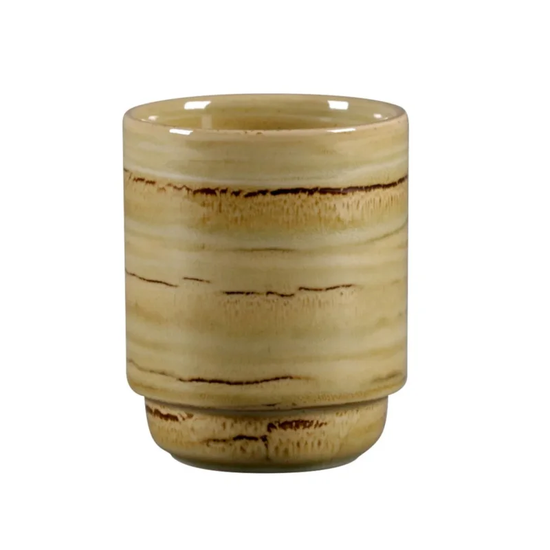Mug empilable Garnet porcelaine vitrifiée 30 cl Ø 8 cm Rakstone Spot Rak Acheter Direct