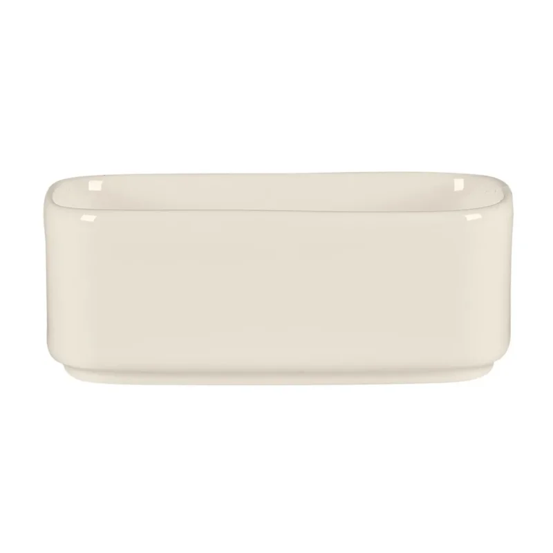 Sucrier pour sachets rond blanc porcelaine bone china 21 cl 11 cm Fedra Rak Bon Marché