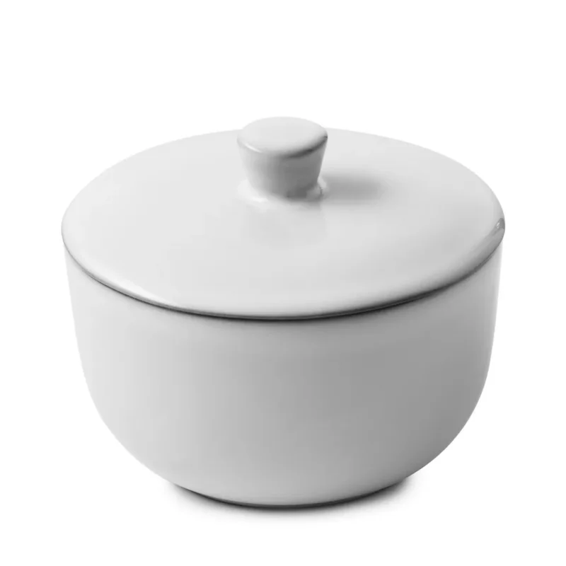Sucrier rond blanc cumulus porcelaine culinaire 15 cl Ø 9 cm Equinoxe Revol Expédition Rapide