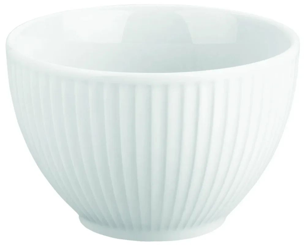Sucrier rond blanc porcelaine culinaire 18 cl Ø 9 cm Plisse Pillivuyt Expédition Rapide
