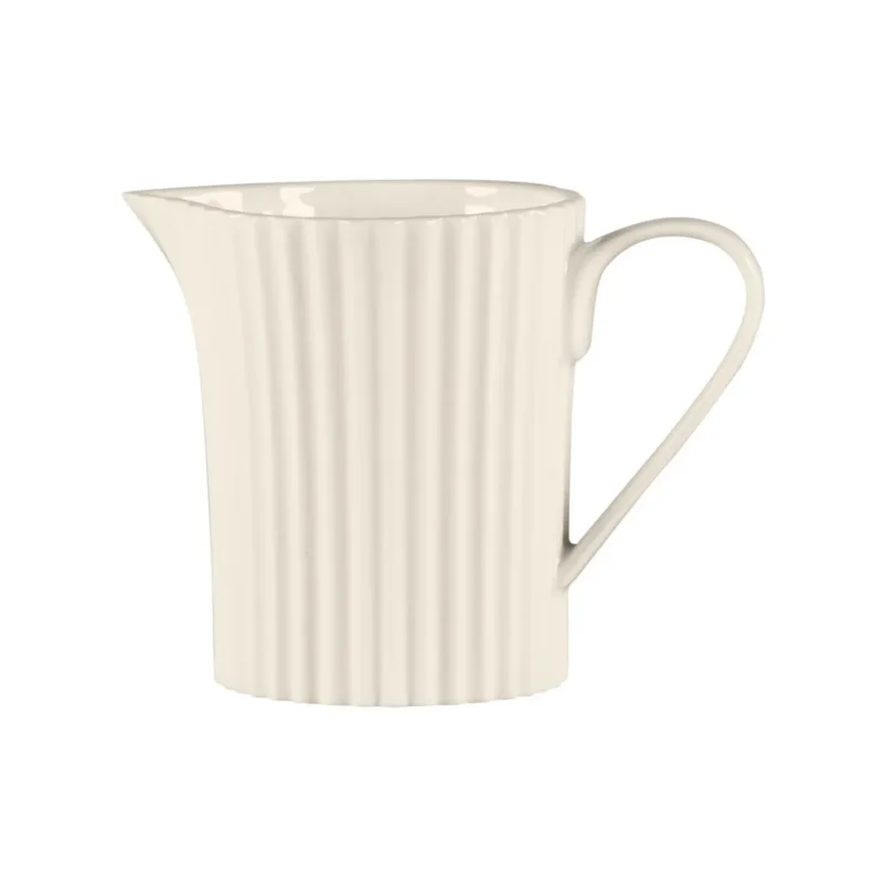 Prix Cassé Crémier rond blanc porcelaine bone china 20,6 cl Ø 8,1 cm Spectra Rak