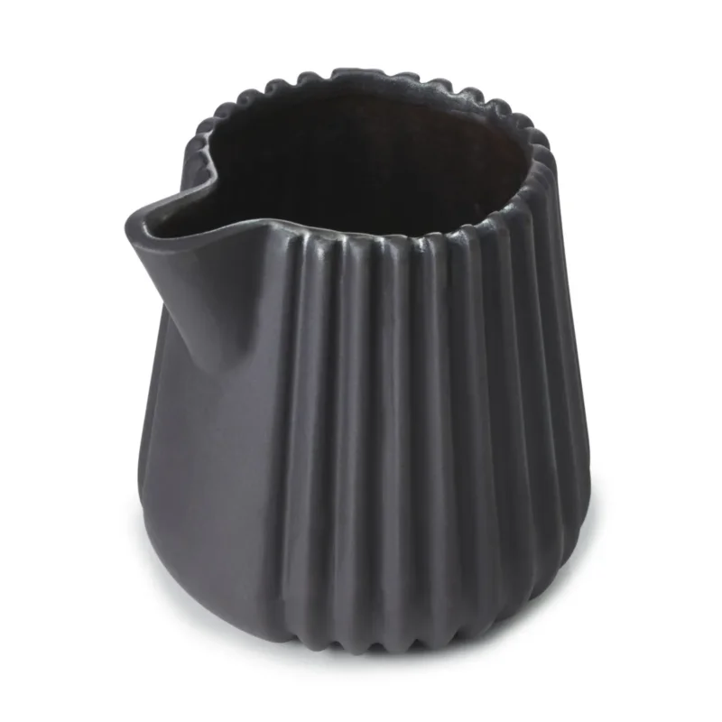 Acheter Direct Crémier conique noir porcelaine culinaire 10 cl Ø 7 cm Pekoe Revol