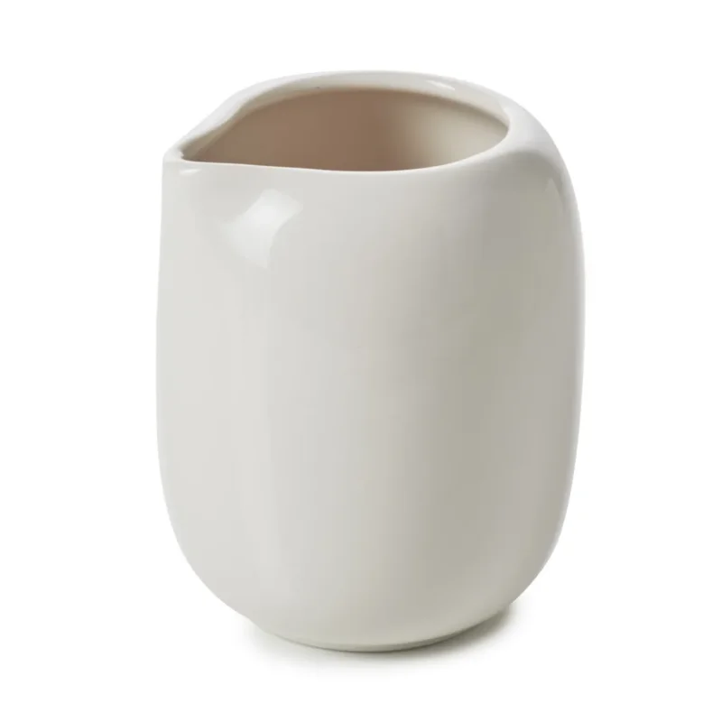 Expédié Aujourd’hui Crémier rond Blanc albâtre porcelaine culinaire 12 cl Ø 6,3 cm Madeleine Revol