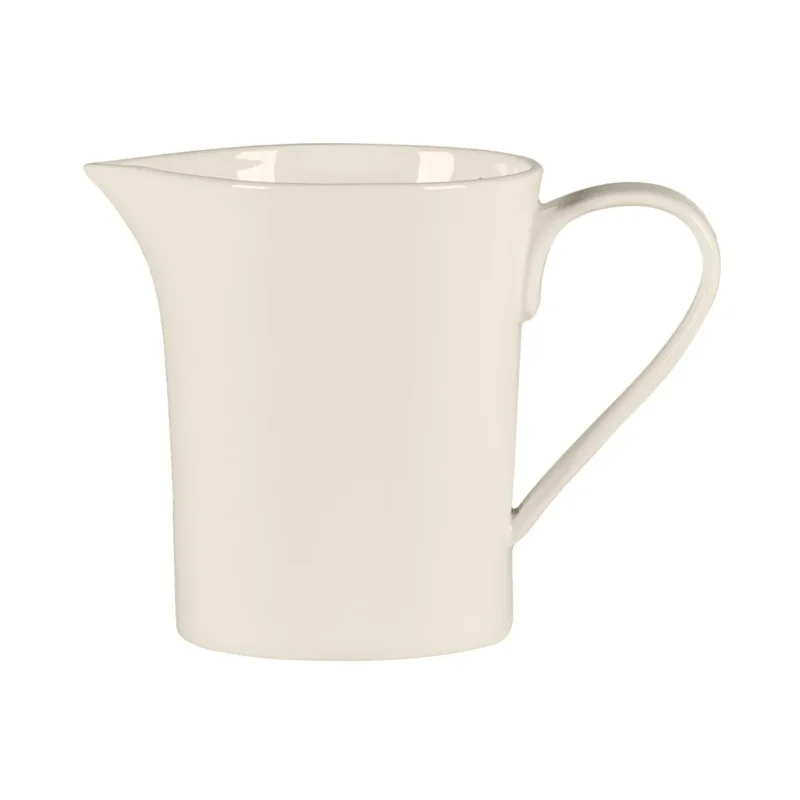 Crémier rond blanc porcelaine bone china Ø 8,1 cm Fedra Rak Commander Vite