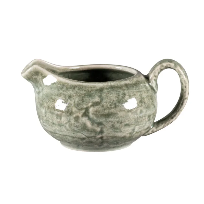 Pas Cher Crémier rond Sage porcelaine vitrifiée 15 cl Krush Rak