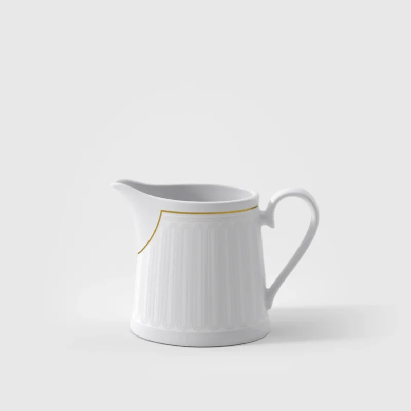 Crémier blanc porcelaine bone china 23 cl 12,6 cm Chateau Septfontaines Villeroy & Boch Bon Marché