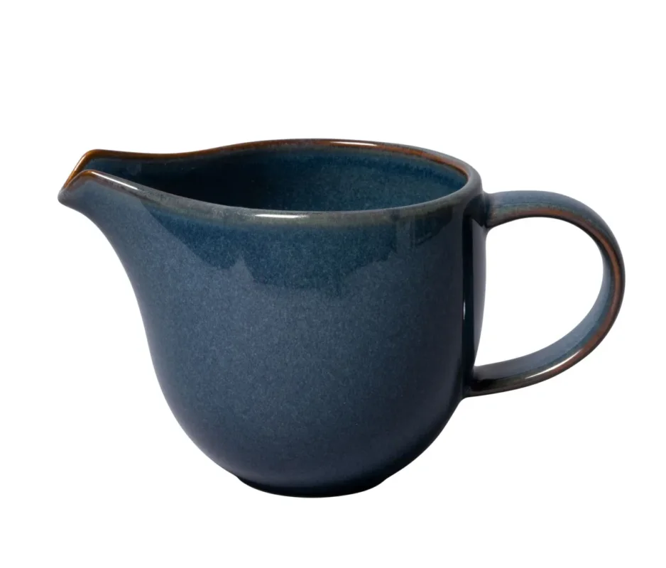 Crémier rond denim bleu porcelaine 20 cl Ø 14 cm Crafted Villeroy & Boch Acheter En Ligne