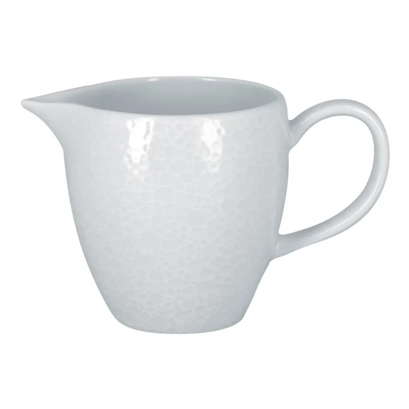 Paiement Sécurisé Crémier rond blanc porcelaine 25 cl Ø 8 cm Charm Rak