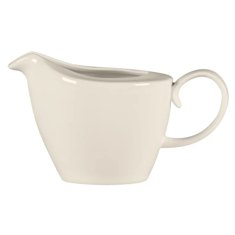 Crémier ovale blanc porcelaine bone china Ø 7,8 cm Bravura Rak Dernière Chance