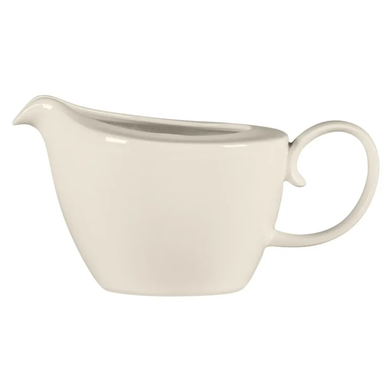 Crémier ovale blanc porcelaine bone china Ø 9,4 cm Bravura Rak Produit De Marque