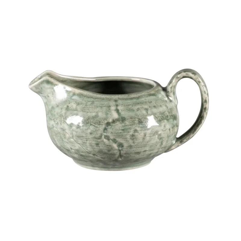 Dernier Modèle Crémier rond Sage porcelaine vitrifiée 25 cl Krush Rak