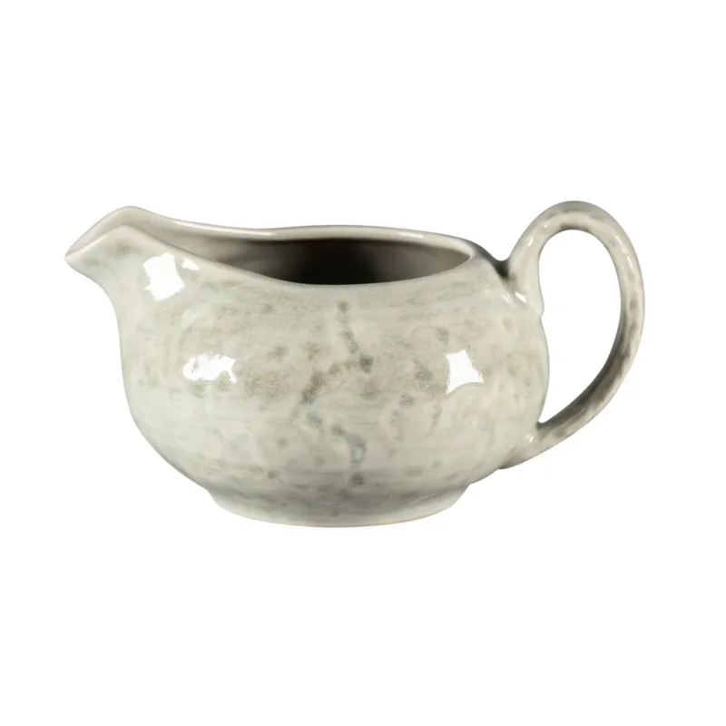 Crémier rond céladon porcelaine vitrifiée 25 cl Krush Rak Certifié