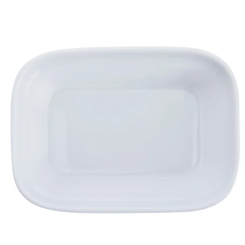 Solde Ravier régithermie rond blanc porcelaine 12,8 cm Vitalia Essentials Collection