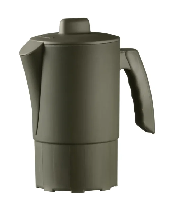 Pichet avec couvercle vert fibre végétale 1 L Liliroc Saint Romain Prix Bas