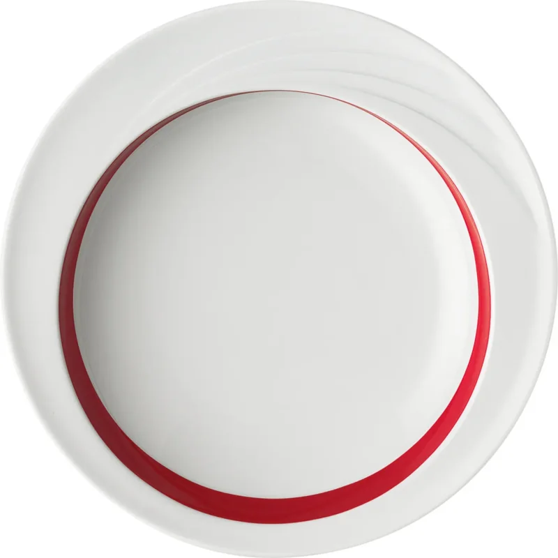 Seulement Aujourd’hui Assiette creuse rond blanc porcelaine Ø 23 cm Donna Senior Schonwald