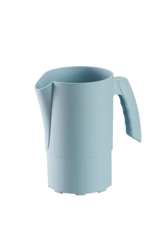 Super Prix Pichet sans couvercle bleu ocean fibre végétale 1 L Liliroc Saint Romain