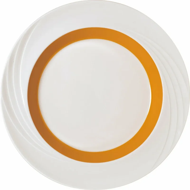 Usine Directe Assiette creuse rond blanc porcelaine Ø 24 cm Donna Senior Schonwald