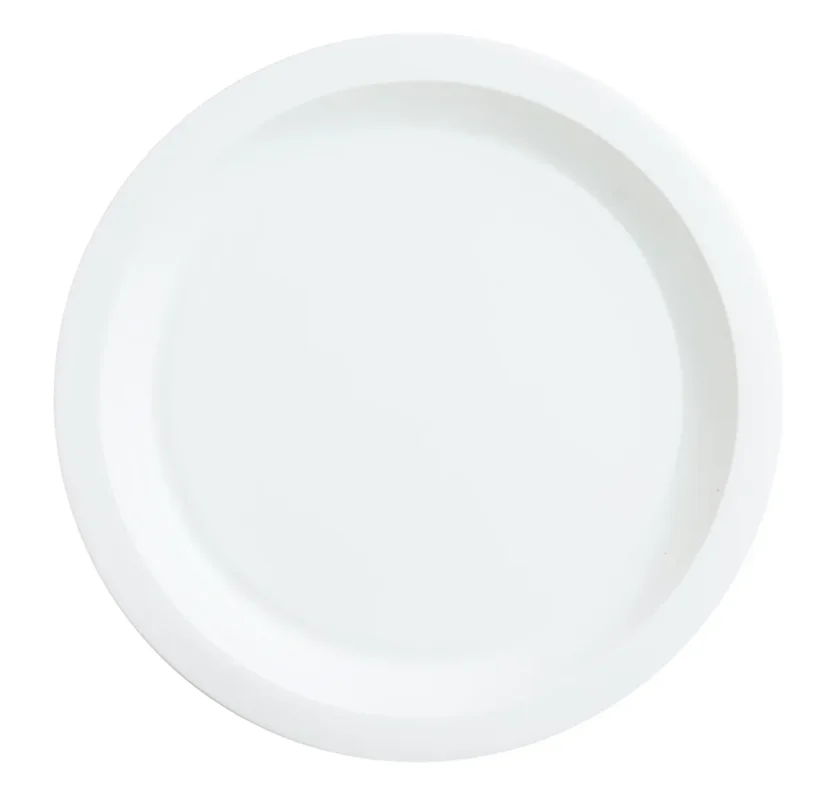 Haute Qualité Assiette régithermie rond blanc verre opal Ø 25 cm Heat System Arcoroc