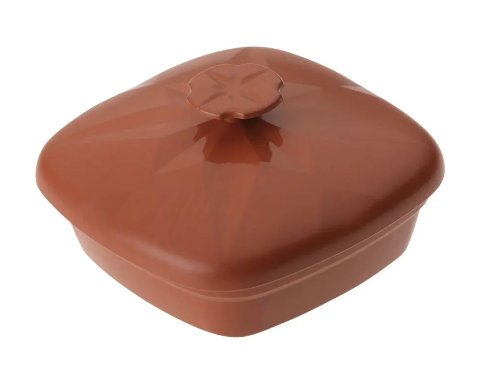 Livraison Gratuite Couvercle pour ravier 25 cl terracotta fibre végétale Liliroc Saint Romain