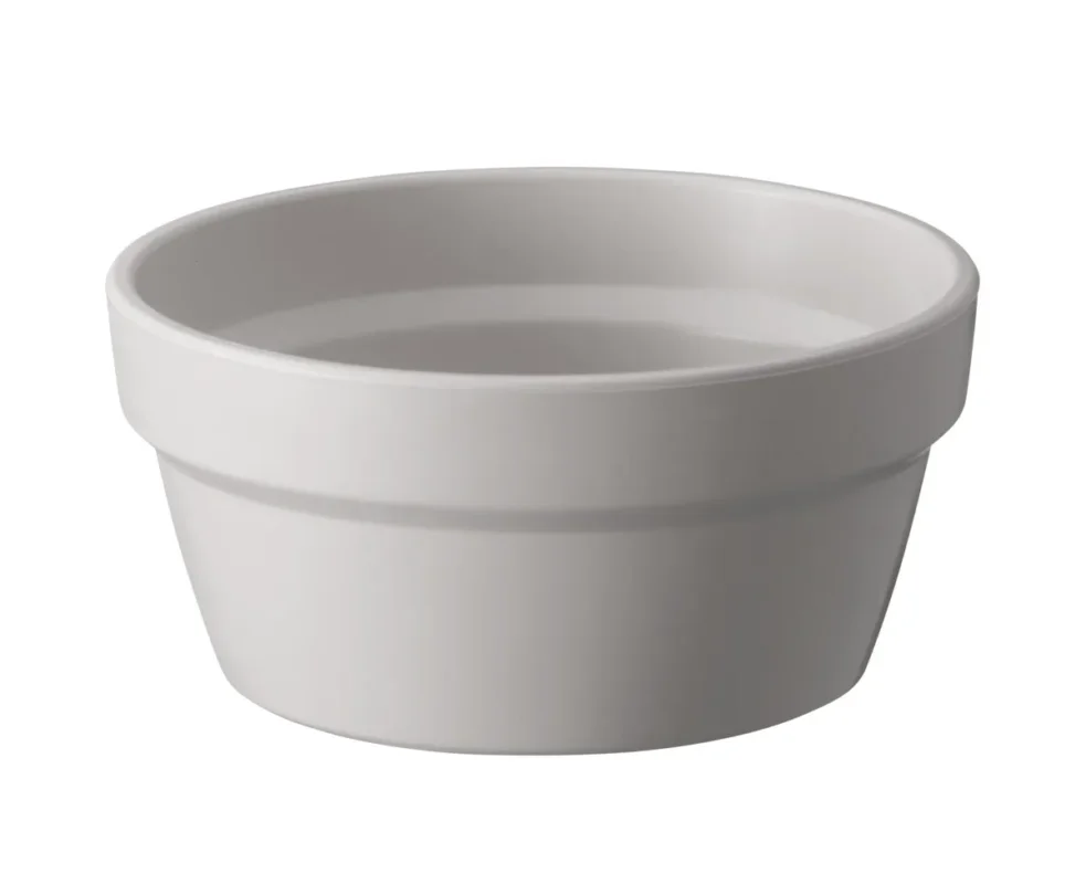 Ramequin Blanc Coton fibre végétale Ø 8,7 cm Liliroc Saint Romain Pas Cher