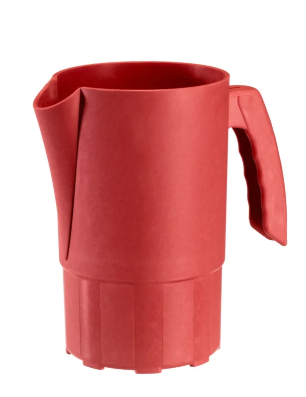 Achat Immédiat Pichet rouge fibre végétale 1 L Lilitouch Saint Romain