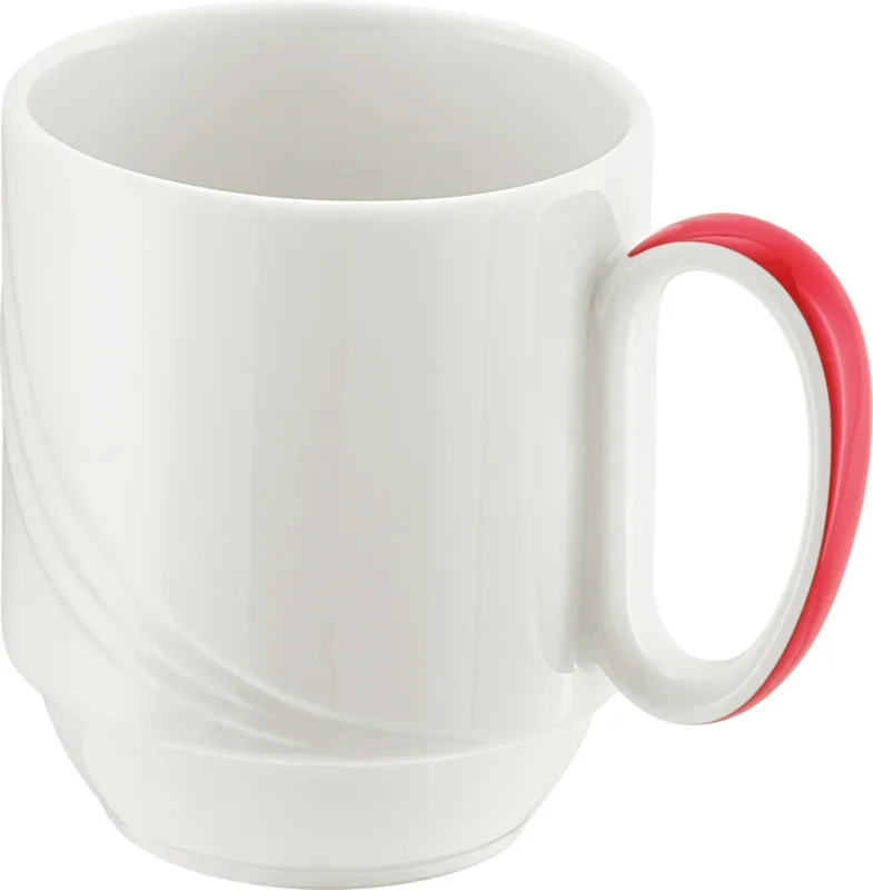 Super Prix Tasse à déjeuner blanc porcelaine 28 cl Ø 7,9 cm Donna Senior Schonwald