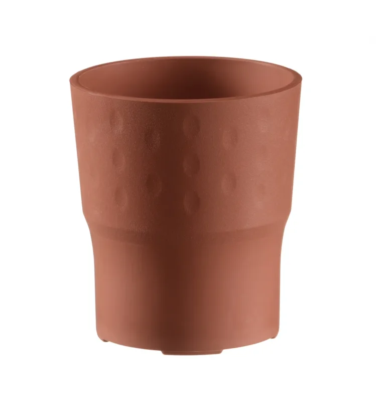 Verre terracotta fibre végétale 16 cl Liliroc Saint Romain Expédié Aujourd’hui