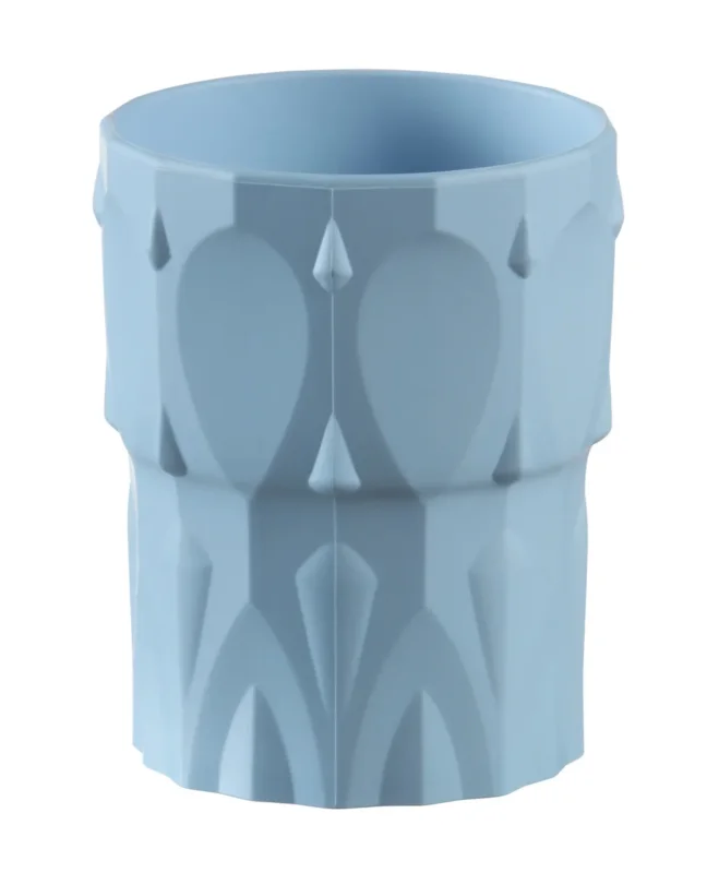 Dernière Chance Verre bleu ocean fibre végétale 20 cl Banquise Liliroc Saint Romain