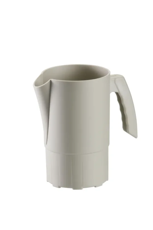 Commande En Gros Pichet sans couvercle Blanc Coton fibre végétale 1 L Liliroc Saint Romain