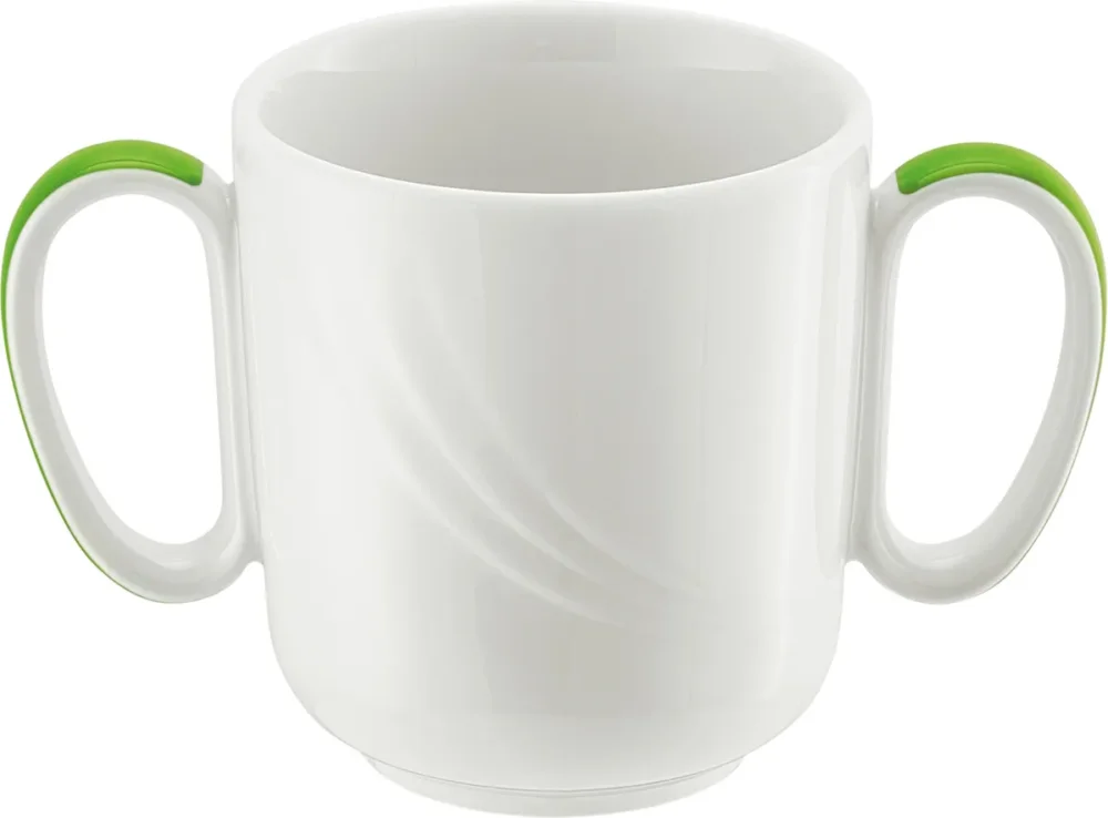 Bon Marché Tasse à déjeuner blanc porcelaine Ø 8,5 cm Donna Senior Schonwald