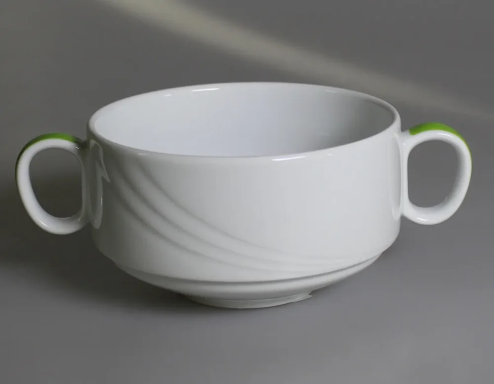 Offre Limitée Tasse à bouillon blanc porcelaine 48 cl Ø 11,8 cm Donna Senior Schonwald