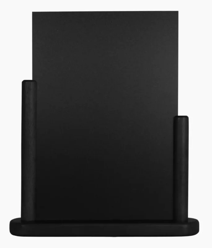 Marque Chevalet de table rectangulaire noir 32x27,5x7 cm Classique Securit