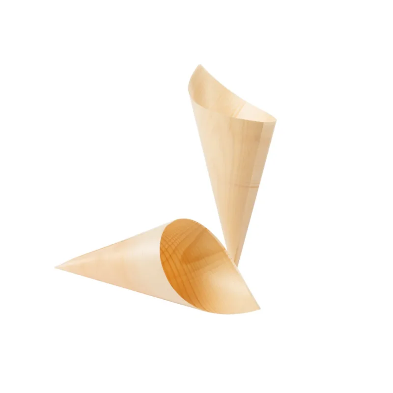 Carton de 1000 cônes bois Ø 5 cm 12 cm x 9 cm Oxstal Earth Essentials (1000 pièces) Prix Réduit