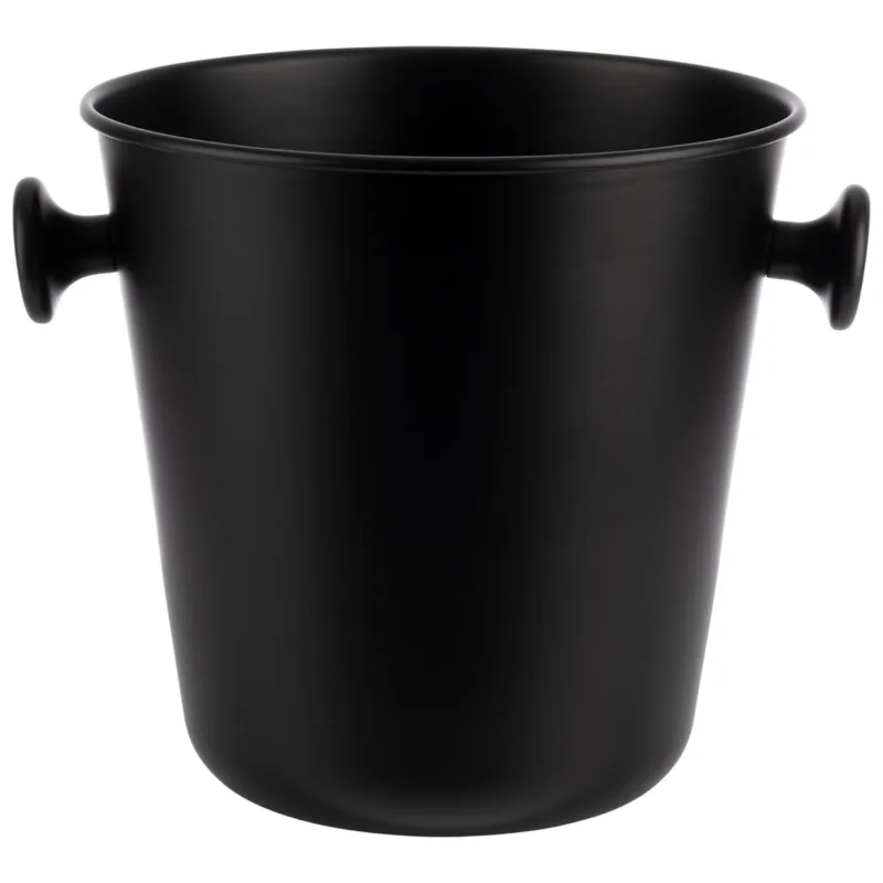 Offre Limitée Seau à bouteille rond noir Ø 21,5 cm 22 cm 5 L Aps