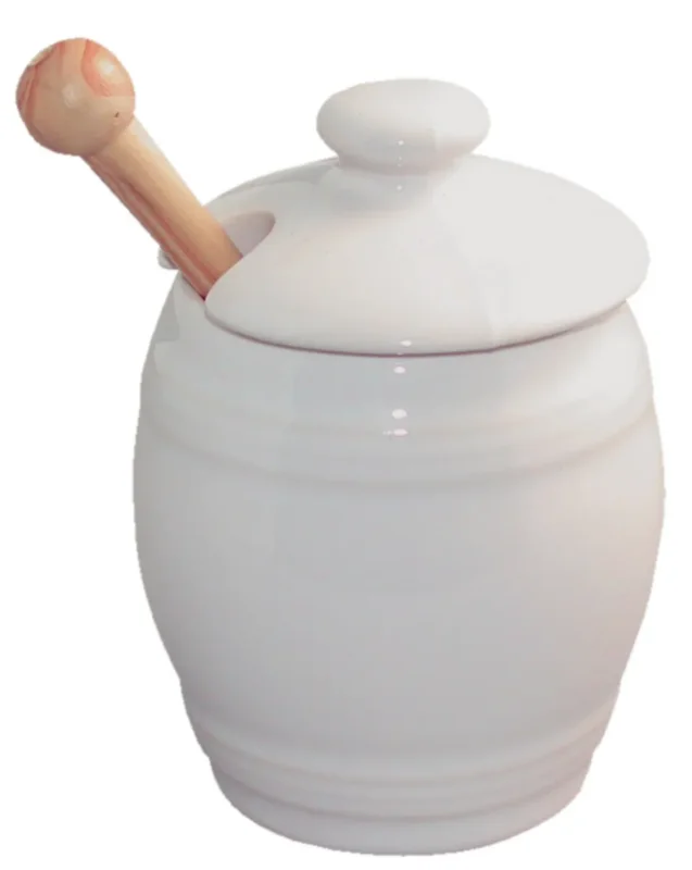 Jusqu’à Épuisement Des Stocks Moutardier rond blanc porcelaine culinaire Ø 7 cm Les Essentiels Revol