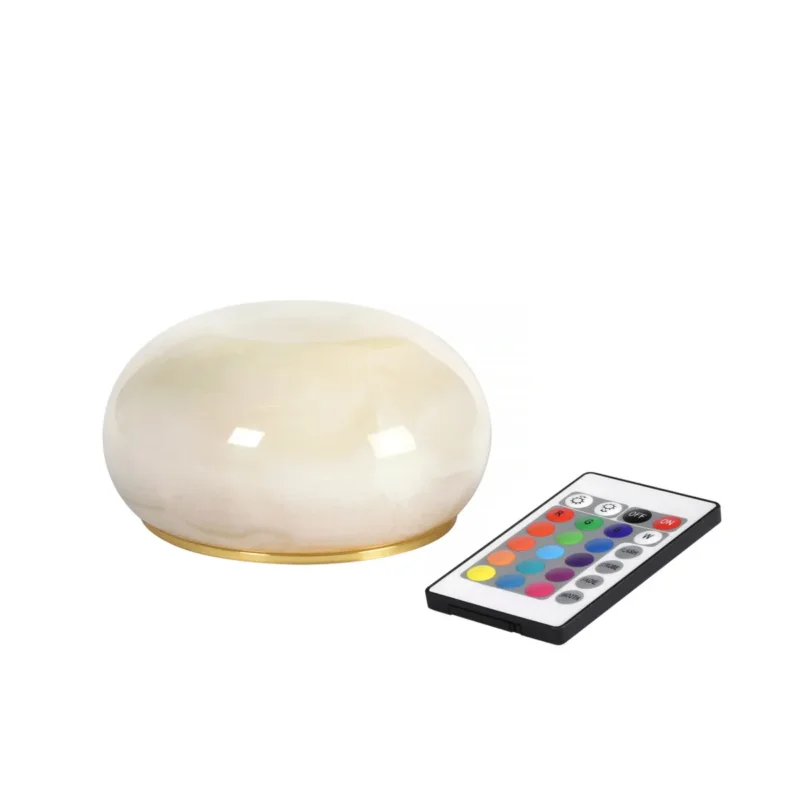Lampe à led ivoire pierre Ø 115 mm 60 mm Duni Top Vente