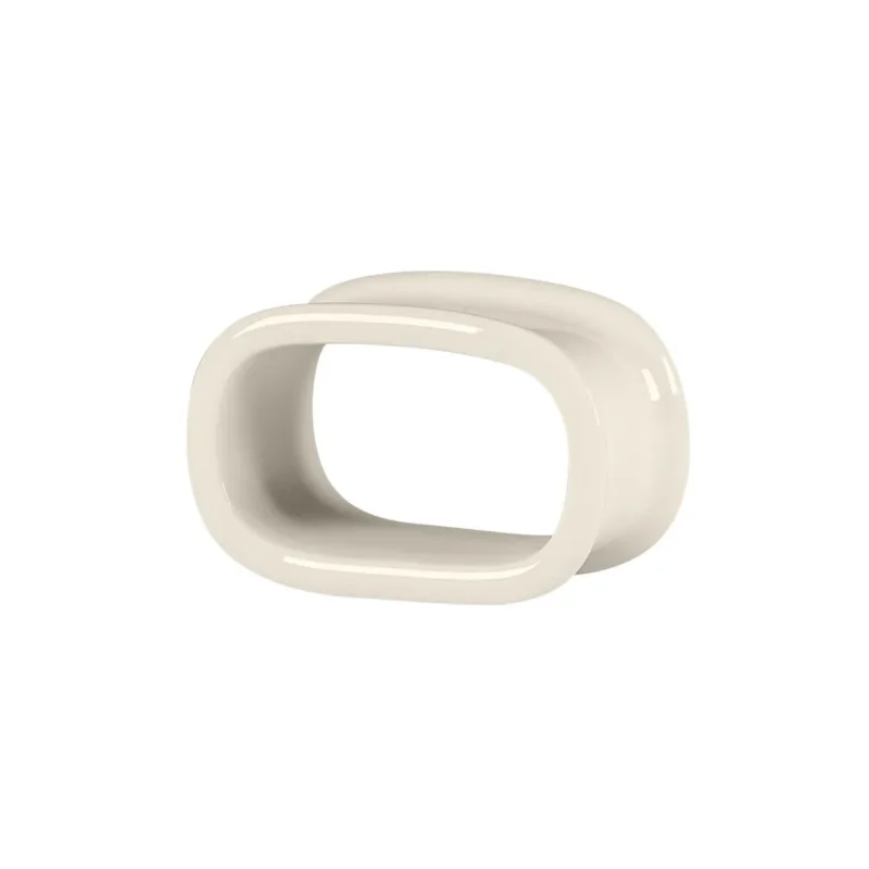 Anneau à serviette rond blanc porcelaine bone china 6,5 cm Fedra Rak Marque