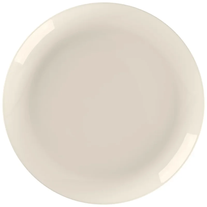 Assiette coupe plate rond blanc porcelaine bone china Ø 26,8 cm Fedra Rak Acheter Direct