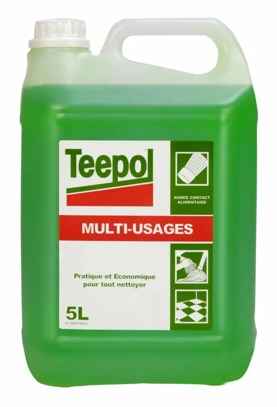 Dernier Modèle Détergent multi-usages 5 LTeepol Teepol