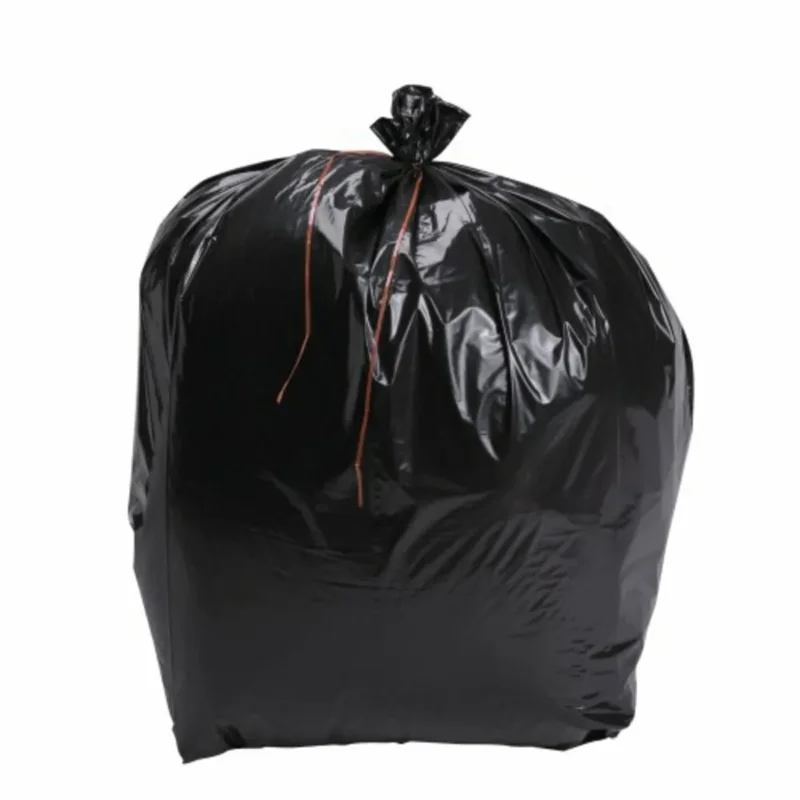 Sac à déchets plastique noir 160 L 49 microns (100 pièces) Achetez Aujourd’hui