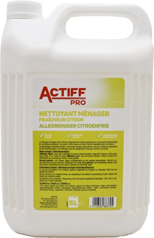 Promotion Saisonnière Détergent dégraissant 5 L