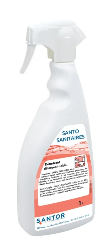 Détergent détartrant sanitaire 1 L Santo Sanitaire Santor Bon Marché