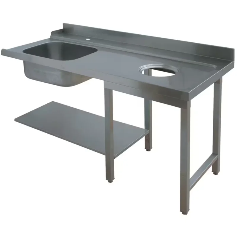Vente Flash Table d'entrée pour prélavage « droite »