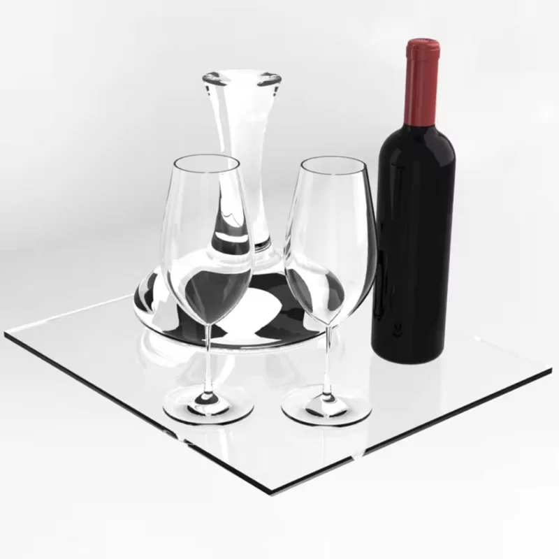 Achat Immédiat Etagère réglable en verre trempé, avec supports