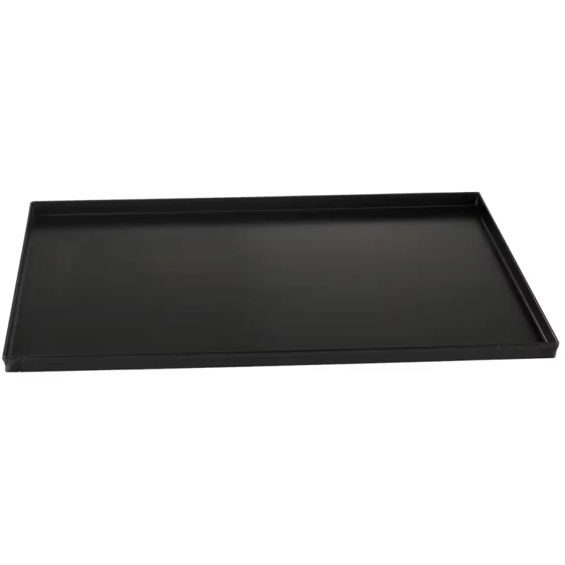 Offre Limitée Plaque en tôle noire 600x400 bord droit 20 mm