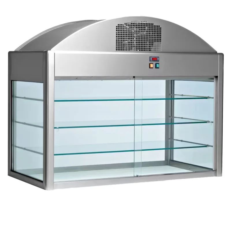 Vitrine réfrigérée indépendante (avec fond) Réduction