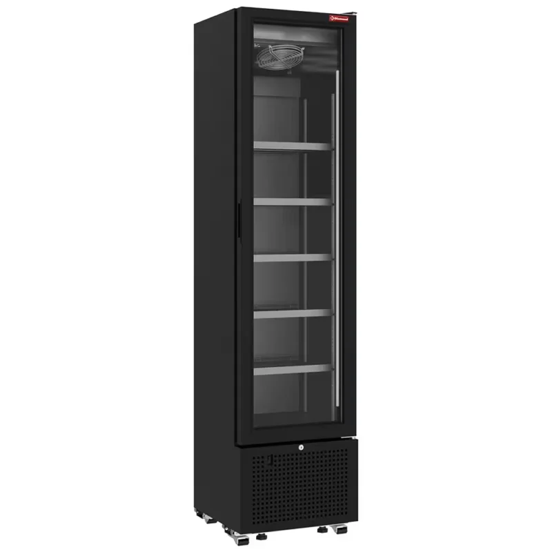 Vitrine ventilée positive 221 litres NOIRE Quantité Limitée