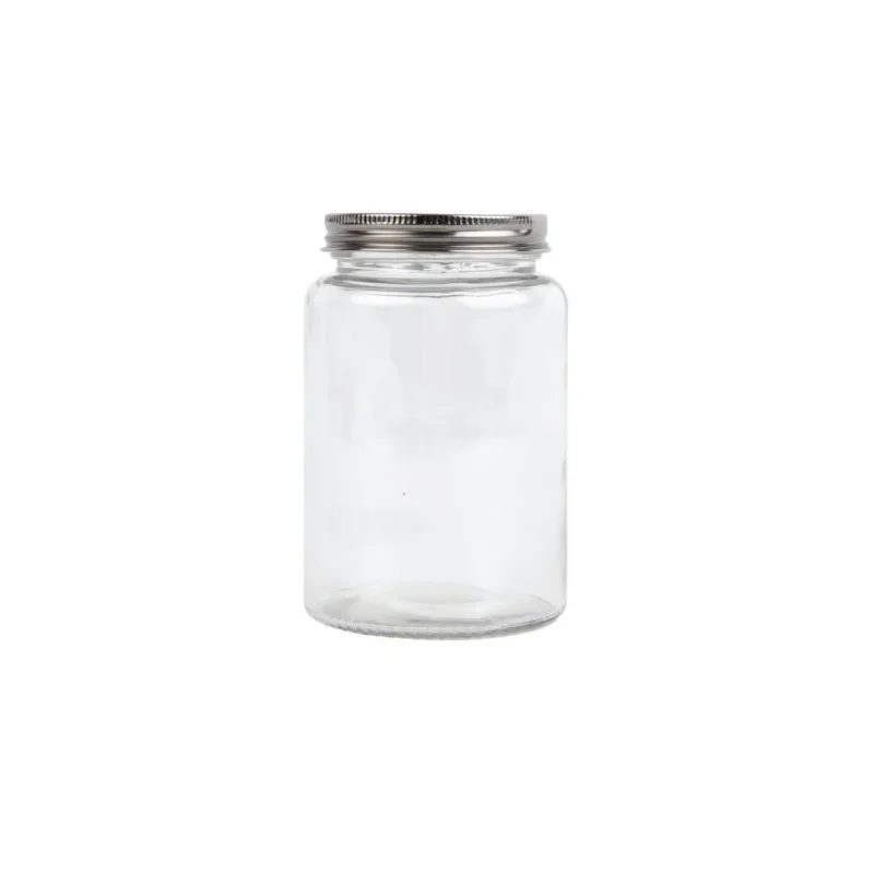 Bocaux à conserves en verre avec couvercle à visser Vogue 550ml (lot de 6) Pas Cher