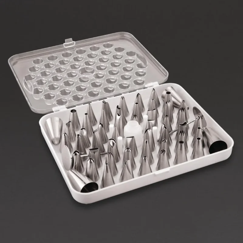 Boîte de 52 douilles pâtissières assorties Vogue Meilleur Choix