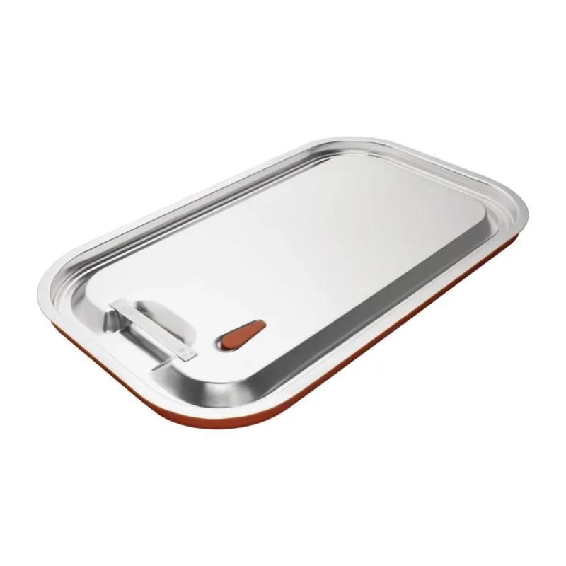 Couvercle hermétique inox et silicone Vogue GN 1/1 Super Prix